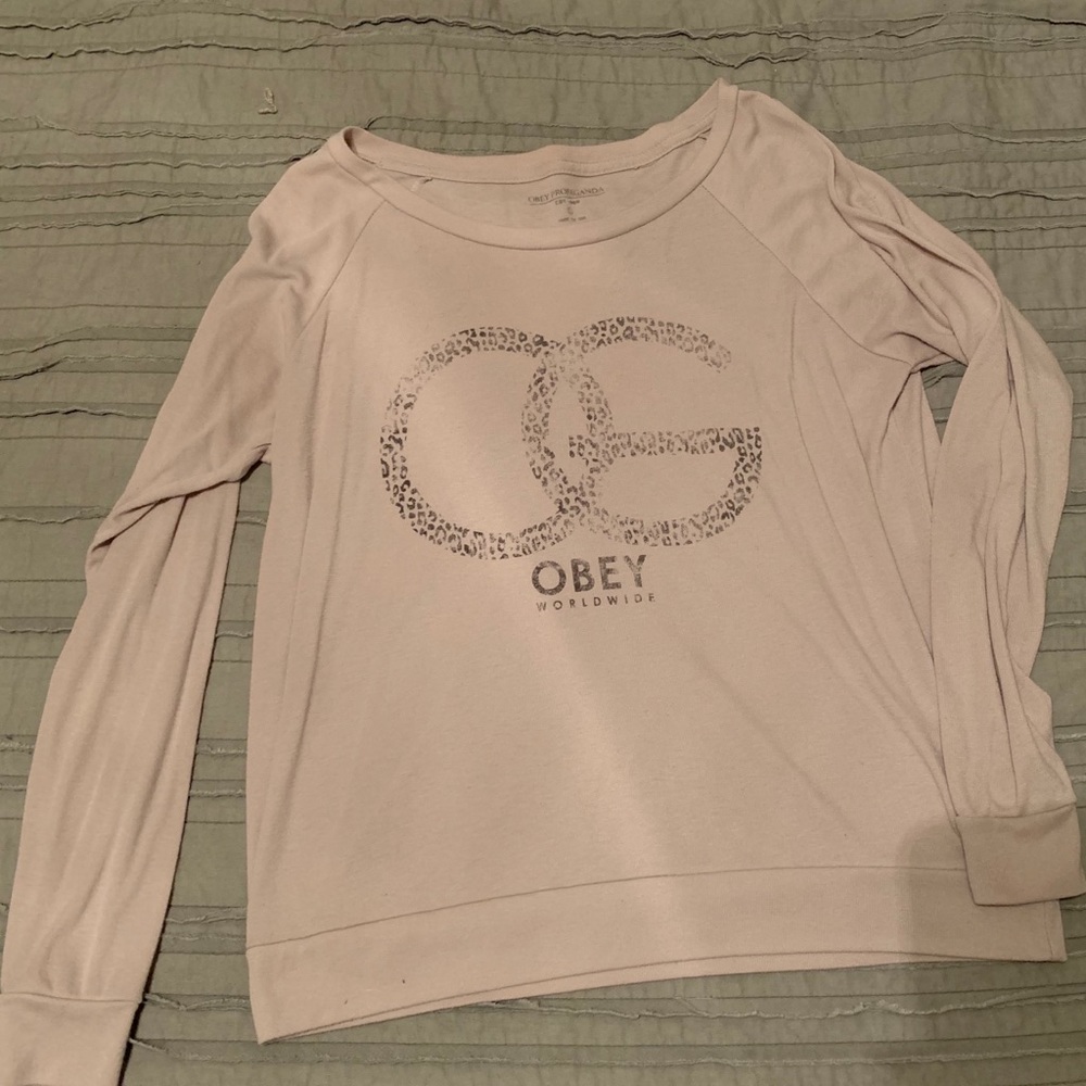 Obey long sleeved shirt